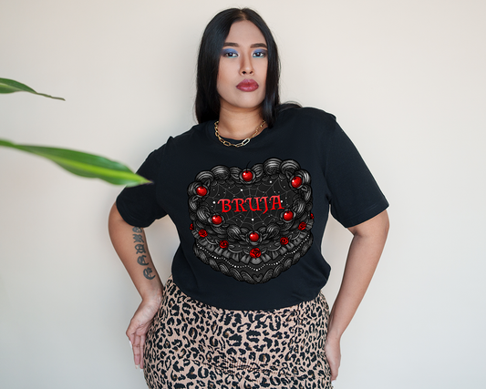 Bruja Unisex Short Sleeve T-shirt 🖤 🎂