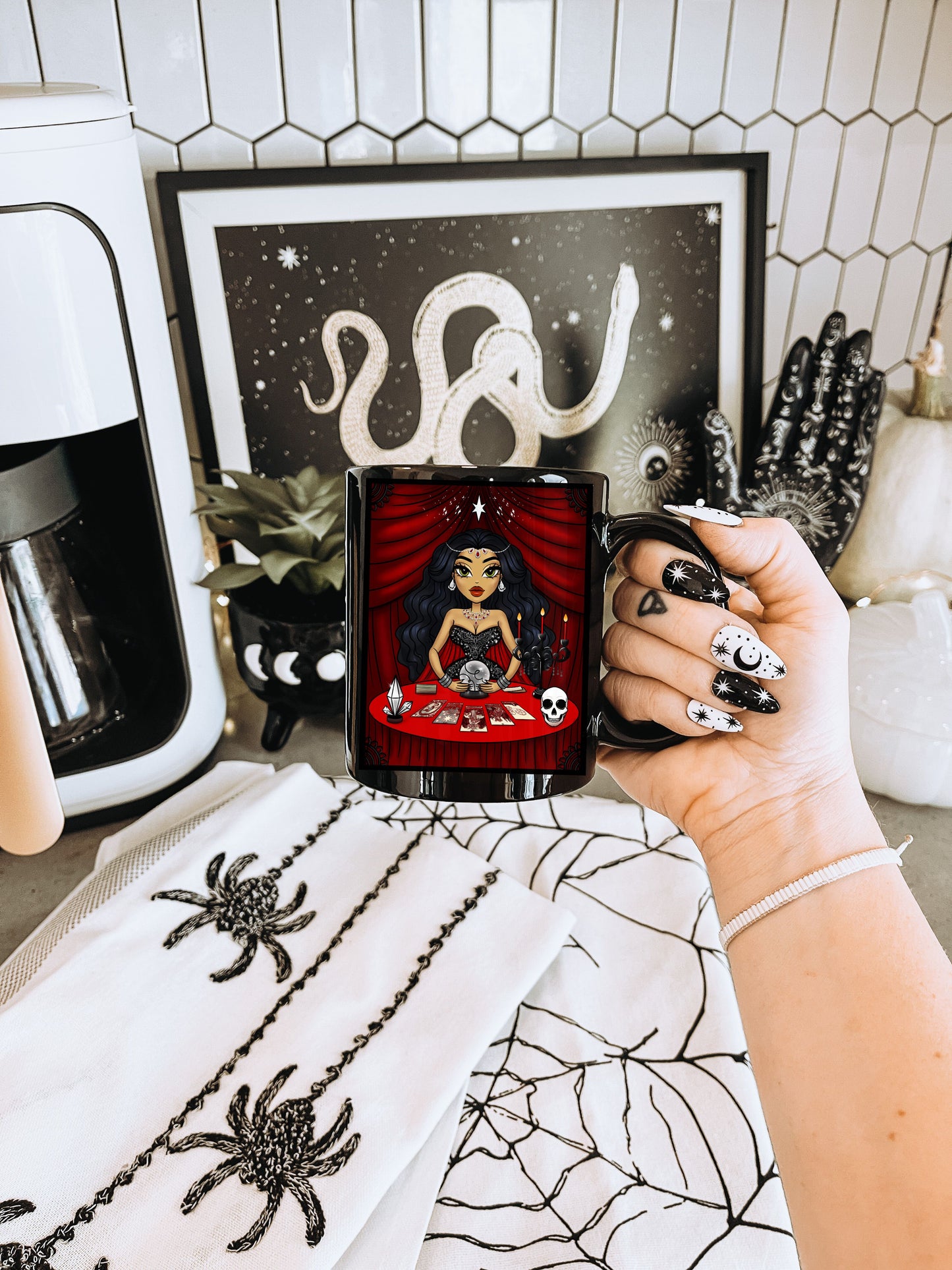 Tarot Reader Fortune Teller 11oz Mug Glossy 🔮 🎴