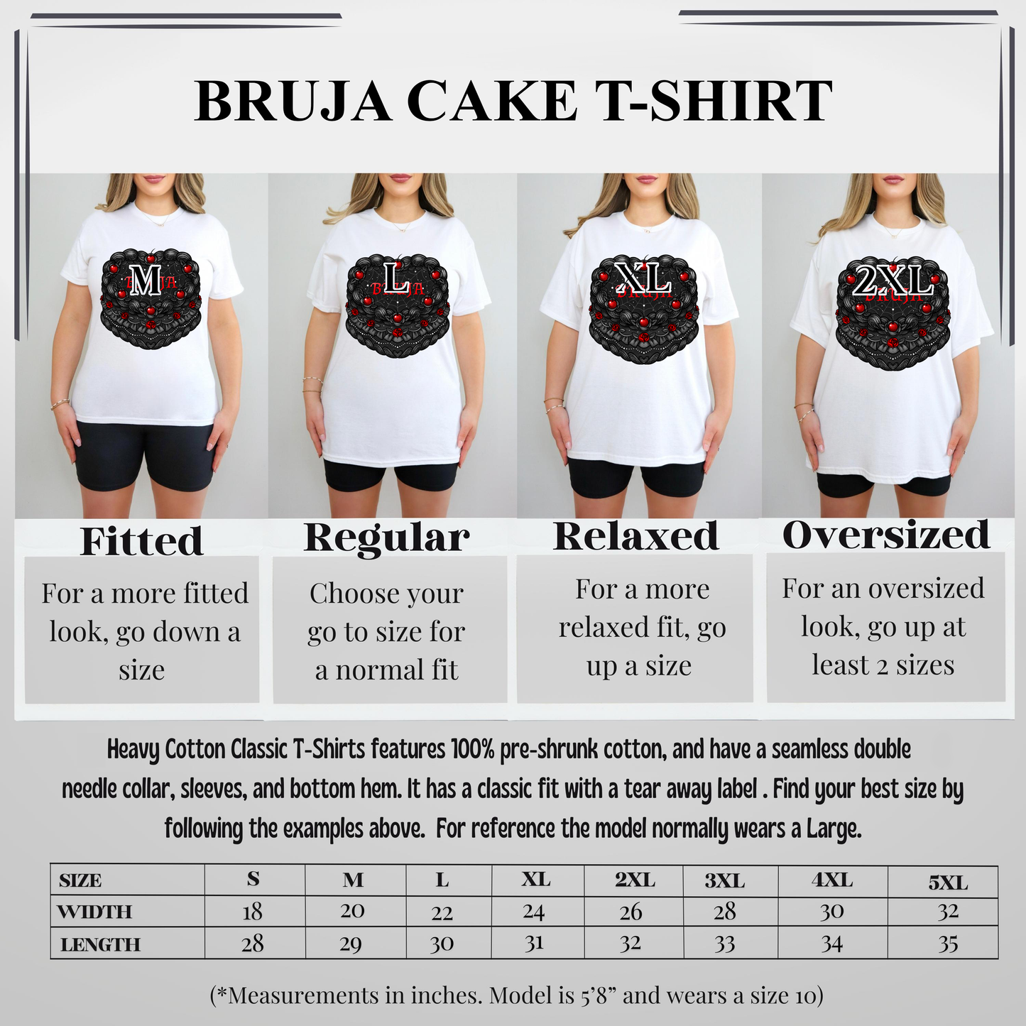 Bruja Unisex Short Sleeve T-shirt 🖤 🎂