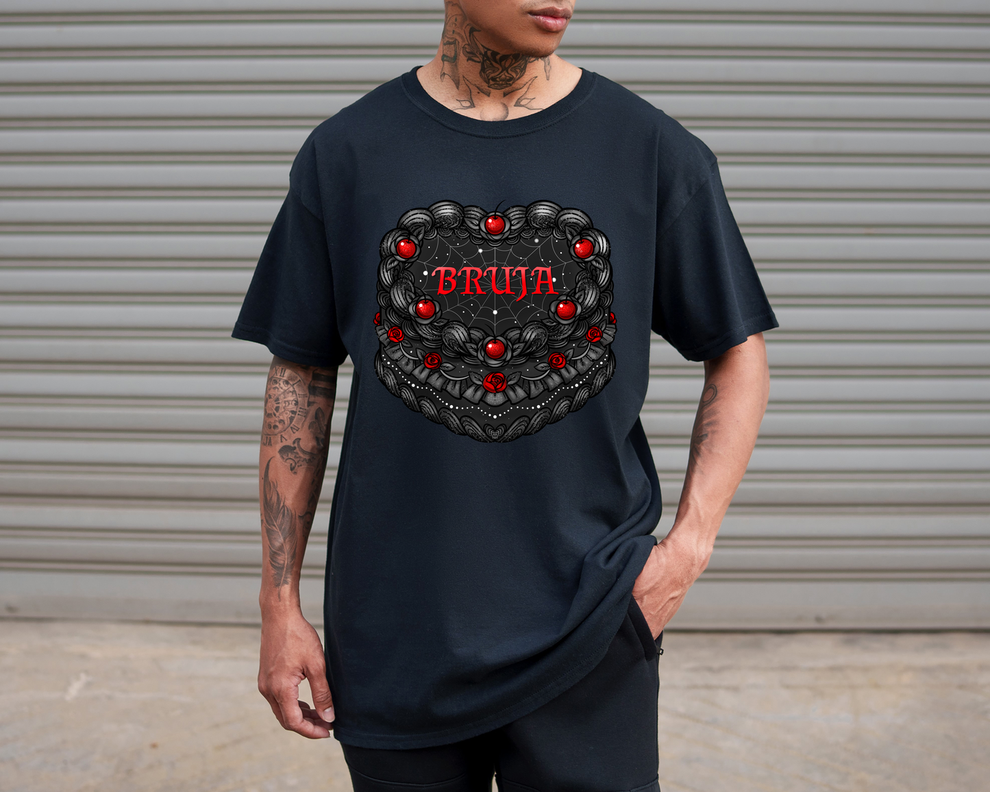 Bruja Unisex Short Sleeve T-shirt 🖤 🎂