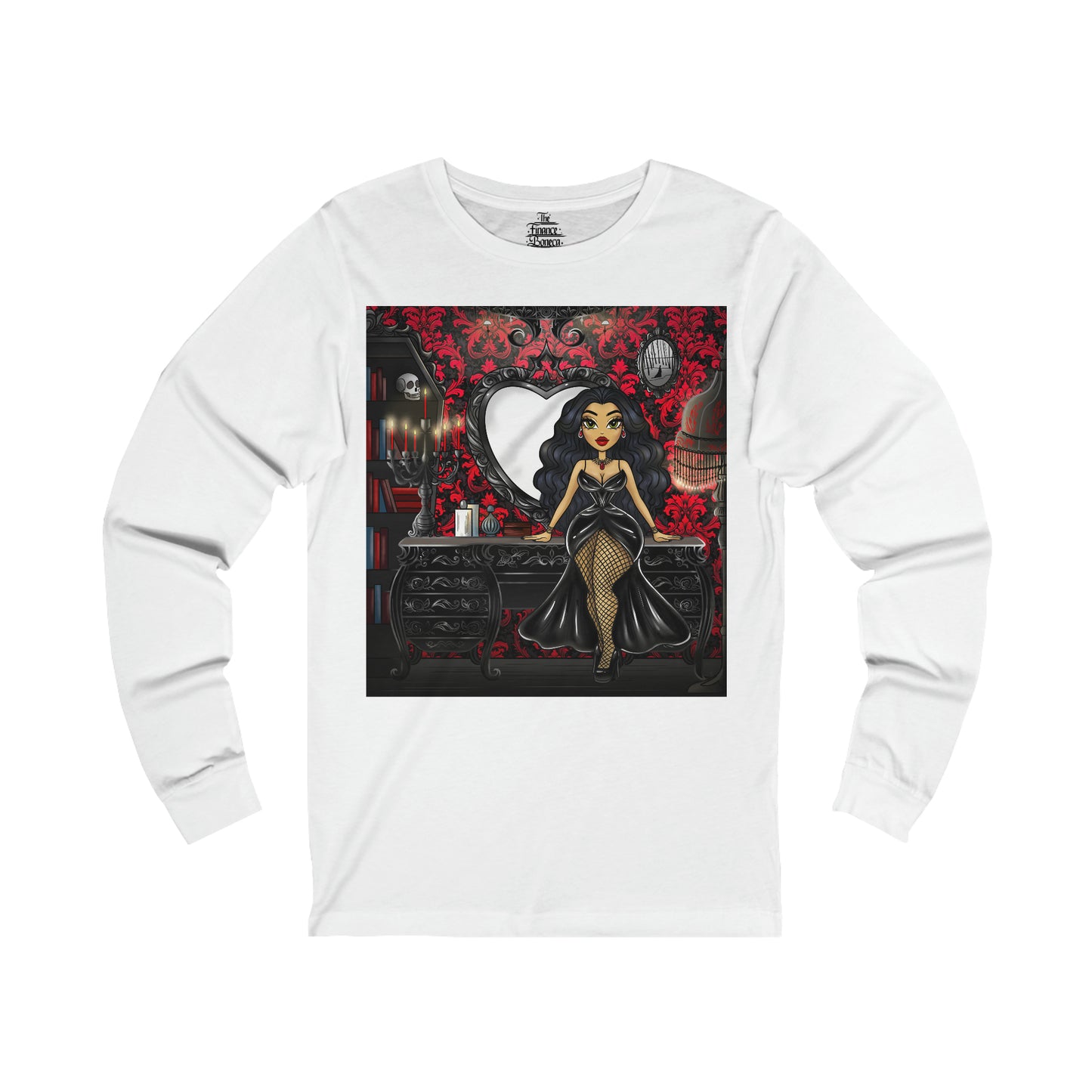 Vampire Gothic Vanity Doll Long Sleeve T-shirt🦇