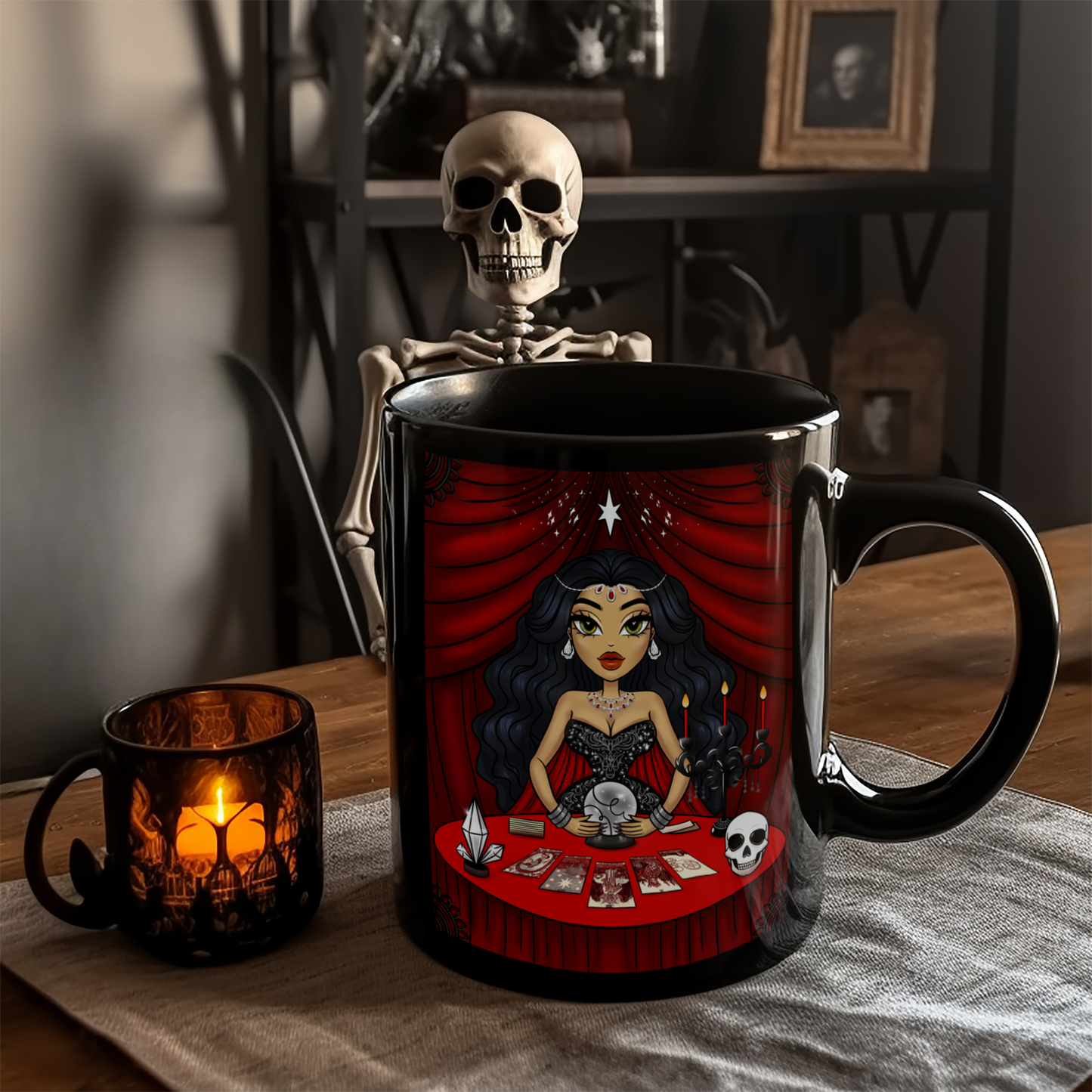 Tarot Reader Fortune Teller 11oz Mug Glossy 🔮 🎴